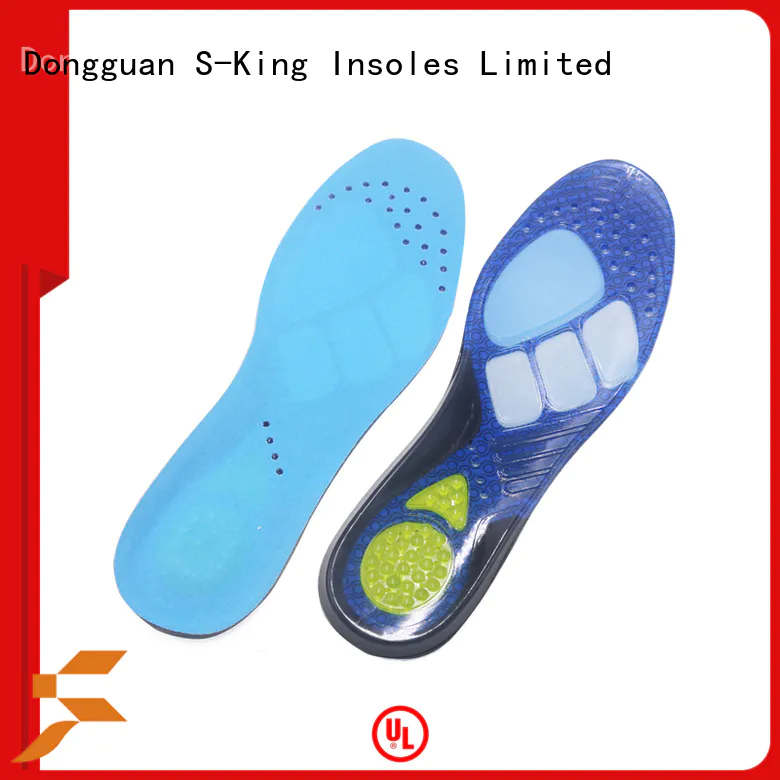Custom gel insoles for men's shoes for running shoes