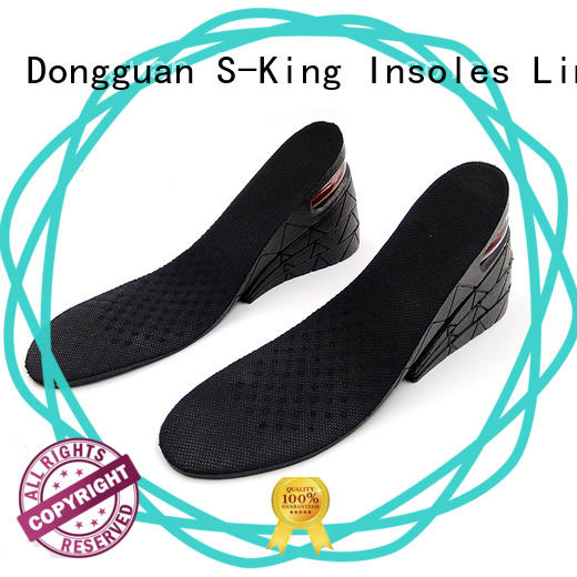 elevator lift insoles increasing Footcare health S-King