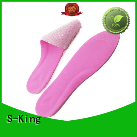 S-King Custom soft gel insoles price for running shoes