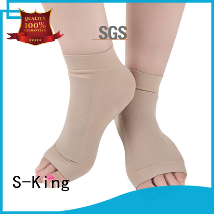 S-King comfortable heel care socks customized man’s sports