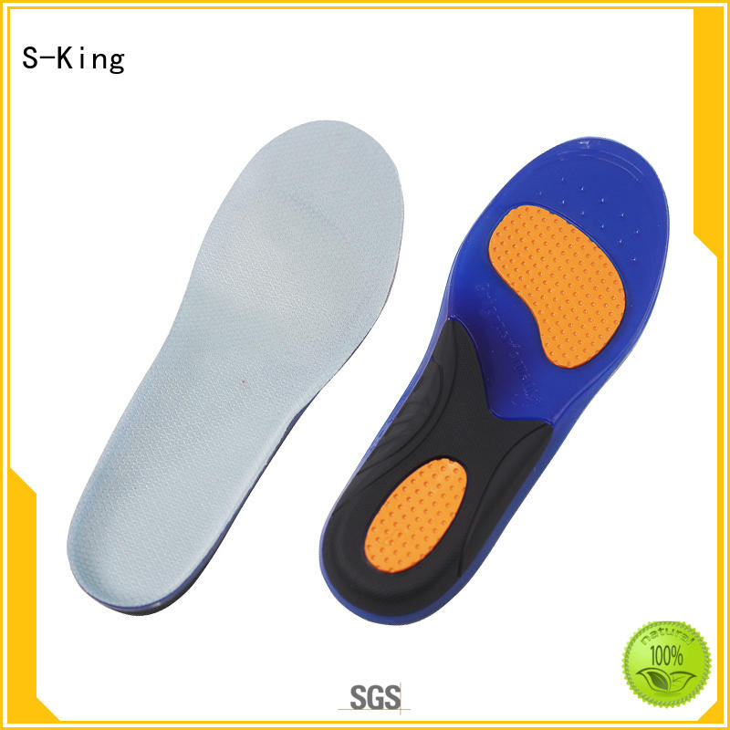 Custom gel insoles for men's shoes Supply for forefoot pad