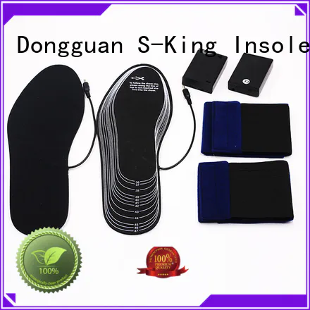 battery heated insoles remote rechargeable heated insoles wire company