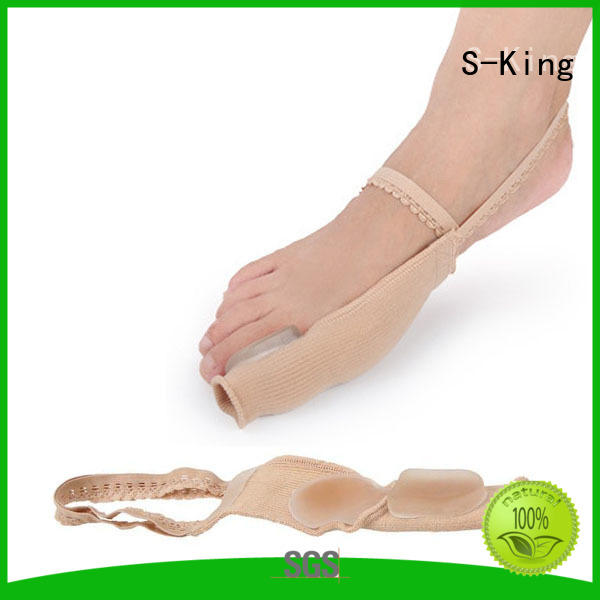 S-King Top silicone gel toe separators for overlapping toes