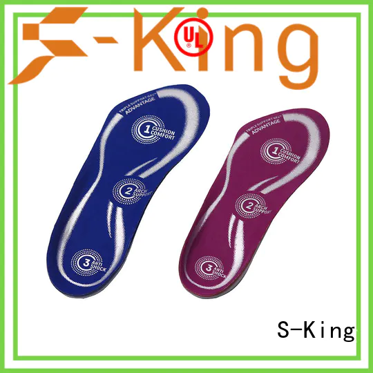 S-King Top gel insoles for sneakers manufacturers for foot care