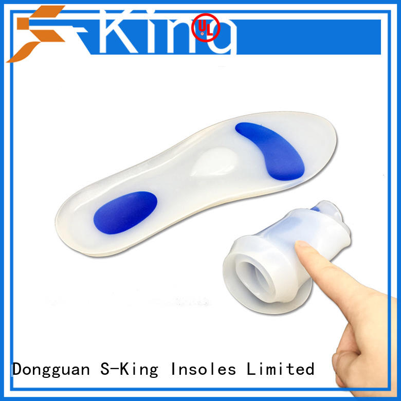 S-King silicone gel foot pads factory for walking