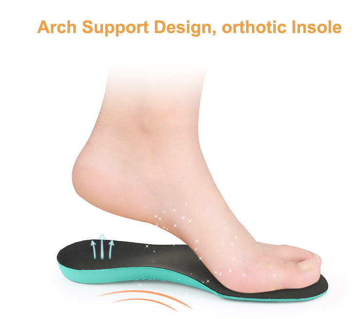 Children's Athletic Memory Foam Insoles For Arch Support and Comfort-3