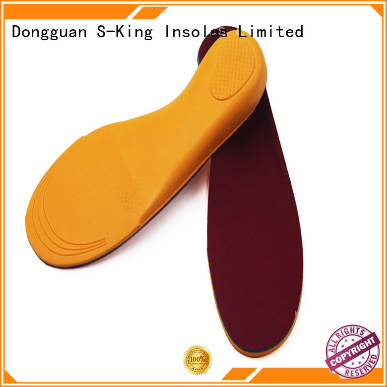flat lenghth shoe OEM orthotic insoles S-King