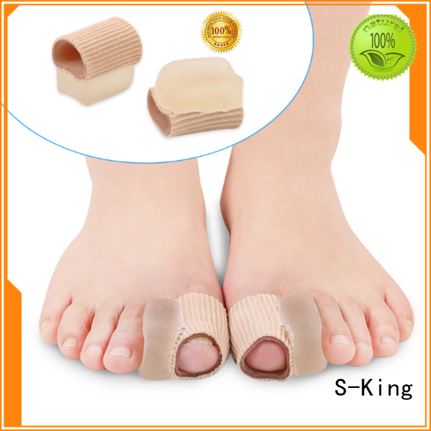 splint silicone gel toe spacers hole S-King company