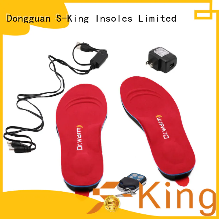 bikinggolfingsailing insoles electric heated insoles wire S-King Brand