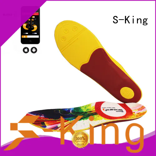 S-King rechargeable heated insoles canada for golfing