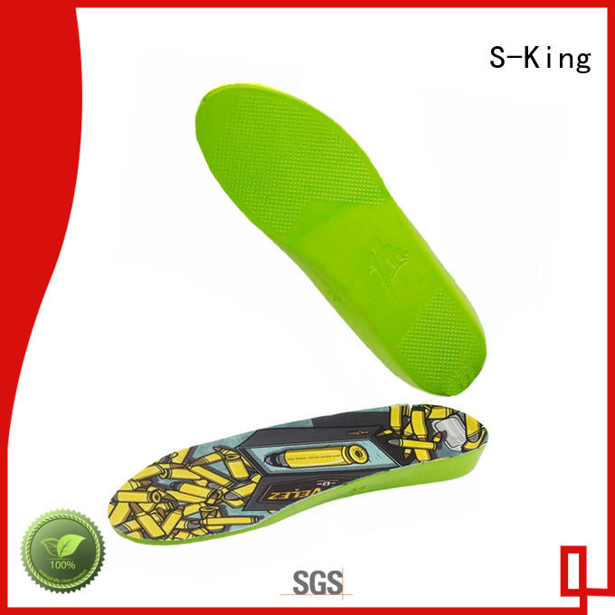 S-King High-quality memory foam insoles with arch support company