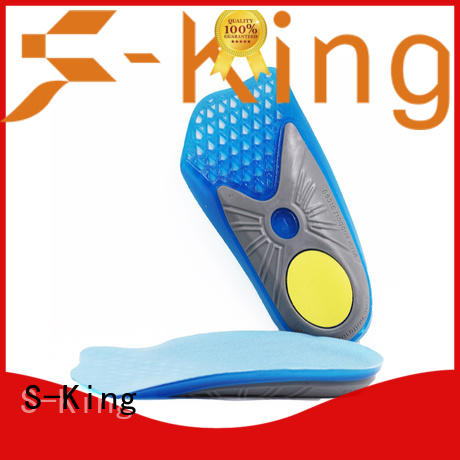 S-King gel orthotic insoles factory for footcare health