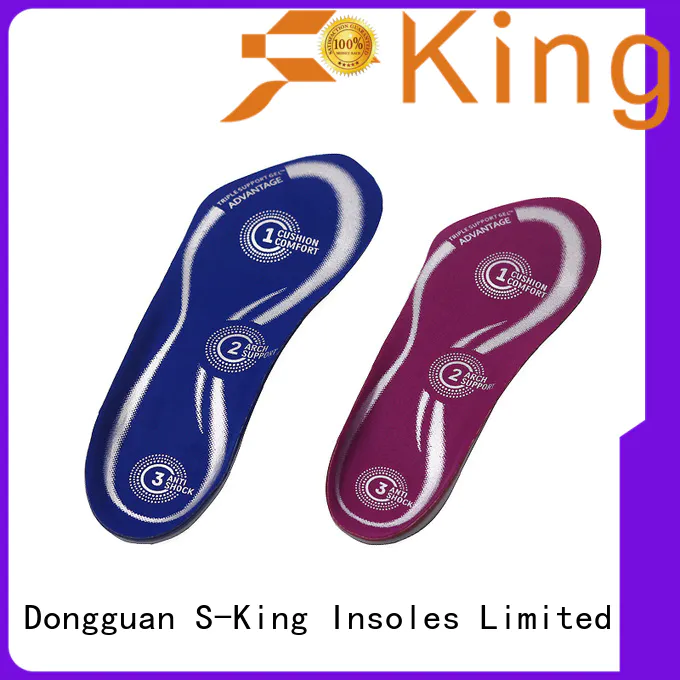 S-King Custom gel insoles for trainers manufacturers for fetatarsal pad