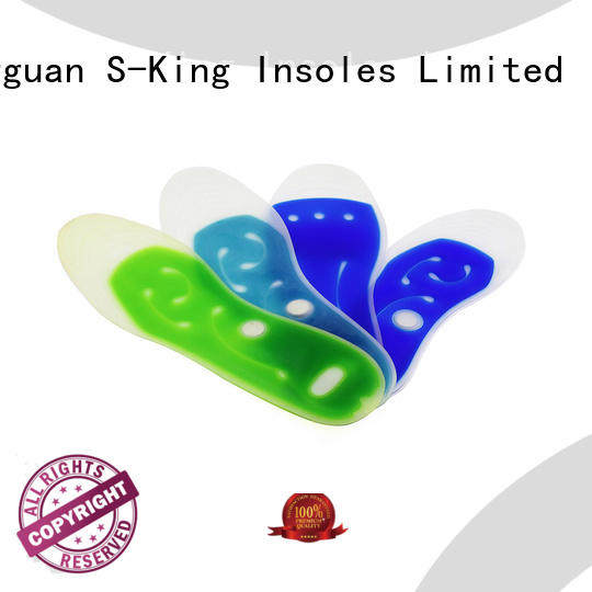 S-King massaging gel work insoles Supply for walking