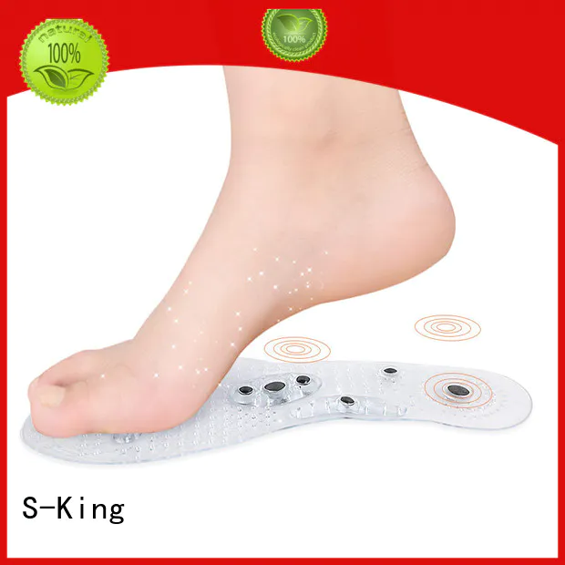 S-King Brand relief shoe custom magnetic insoles for shoes