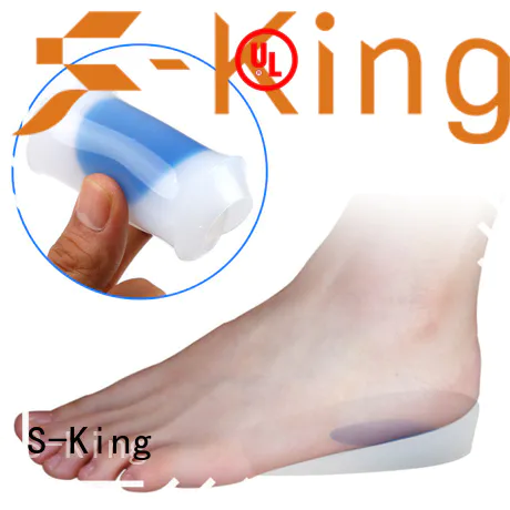 S-King soft silicone shoe pads insole for flat feet for sport