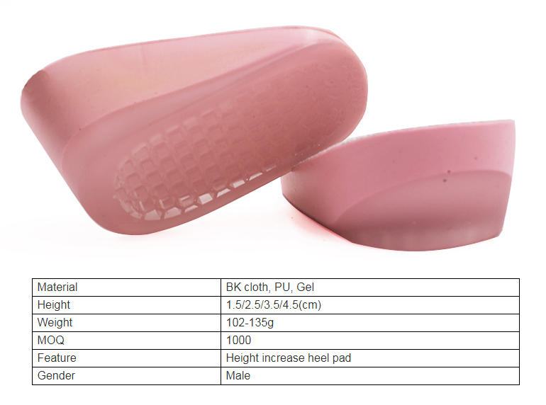 S-King-Height Increase Shoe Insoles Manufacture | Pu Gel Women Shoes Hidden Height