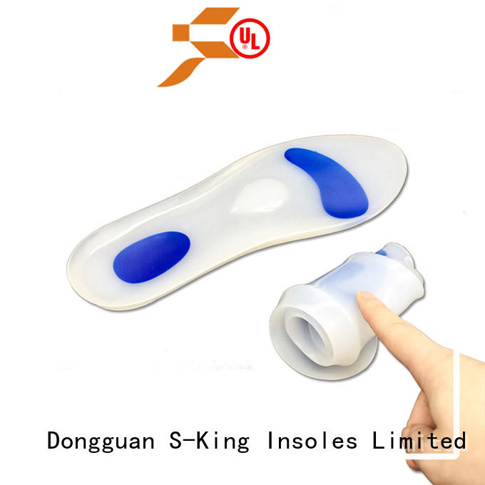 S-King Best silicone foot inserts Suppliers for feet fatigue