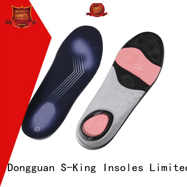 S-King Custom gel insoles for men's shoes Suppliers for foot care