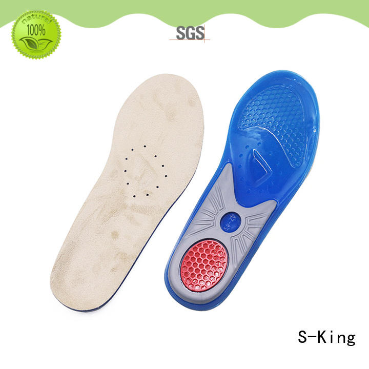 S-King gel insoles for men's shoes factory for running shoes