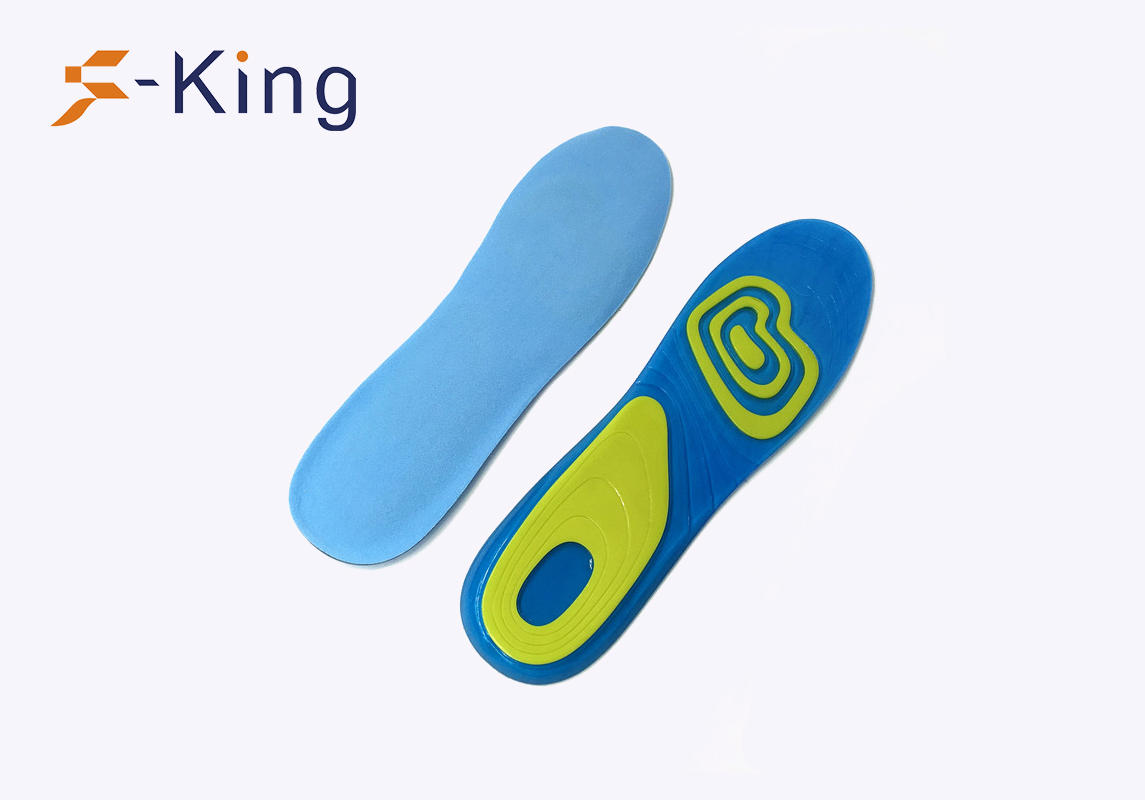 S-King-High-quality Foot Balance Shock Absorption Antibacterial Gel Sports Insoles-2