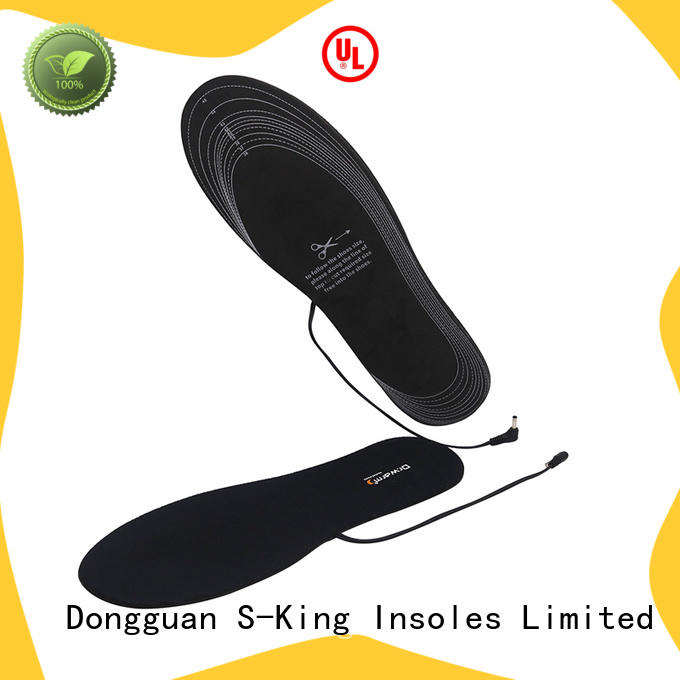 S-King 12 volt heated insoles Supply for skiing